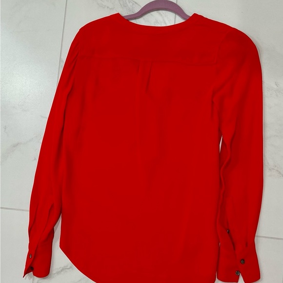 J. Crew Bright Red Tunic - Picture 2 of 5